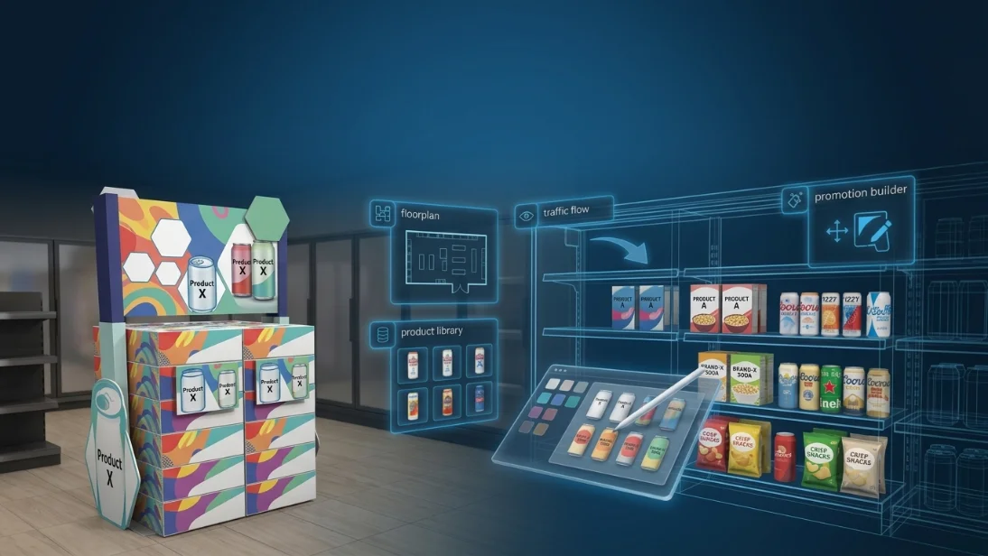 Product configurator — captured product with live options and finishes
